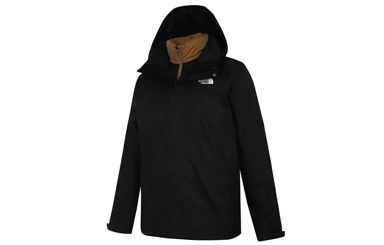 THE NORTH FACE Waterproof, Windproof, Abrasion Resistant, Thermal Windbreaker Jacket Men's Black