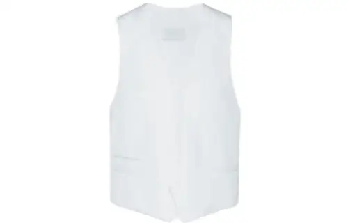 Prada triangle-logo waistcoat