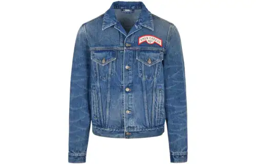 GUCCI SS23 Denim Jacket Men's Blue