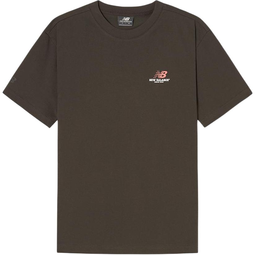 New Balance SEMI Over FITUNI NB BOY T Shirt Unisex 85 Brown