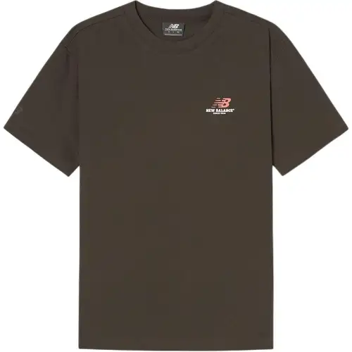New Balance SEMI Over FITUNI NB BOY T Shirt Unisex 85 Brown
