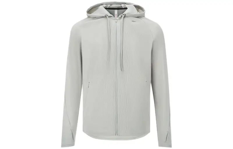 Reebok Jackets Men's Gray Hooded Moderate Other