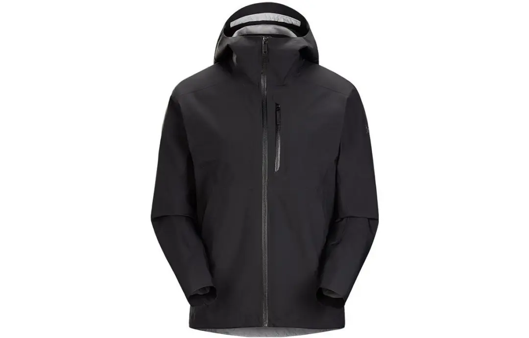 Arc'teryx Outdoor Hiking Waterproof, Windproof, And Abrasion Resistant Windbreaker Jacket Men's Black