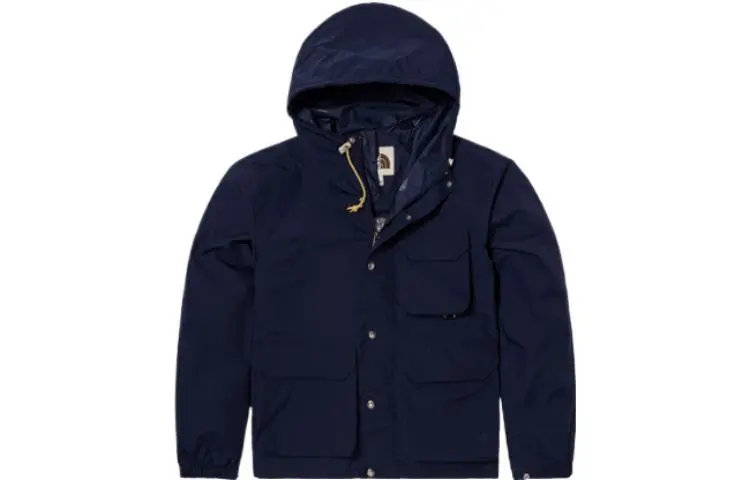 THE NORTH FACE M66 Outdoor Hiking Waterproof And Breathable Windbreaker Jacket Men's Blue