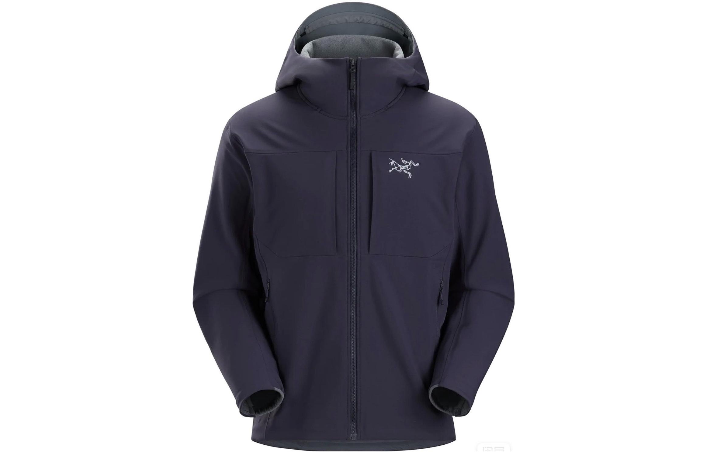 Мужская куртка Arcteryx Gamma MX Hoody (черные) — фото 43