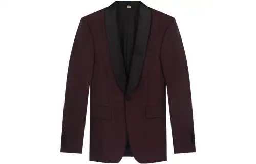 Burberry Business Suit Men's Purple