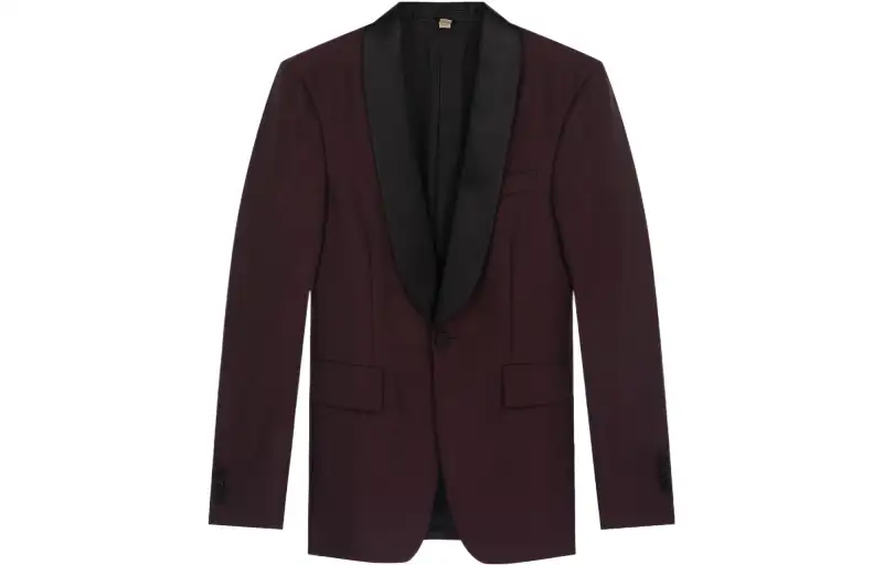 Burberry Business Suit Men's Purple