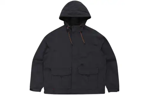 New Balance Jackets Men's Black Hooded Moderate Other