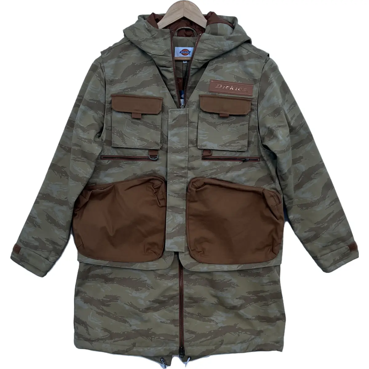 Dickies Jackets Men's Earth Yellow Hooded Moderate Other