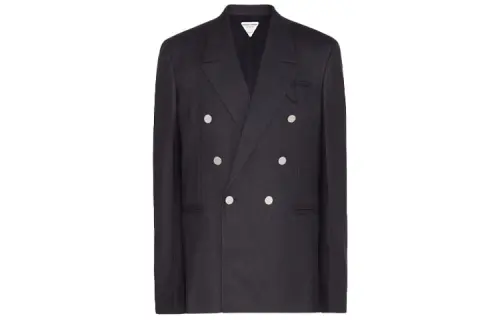 Bottega Veneta Business Suit Coat Men's Rock Cyan
