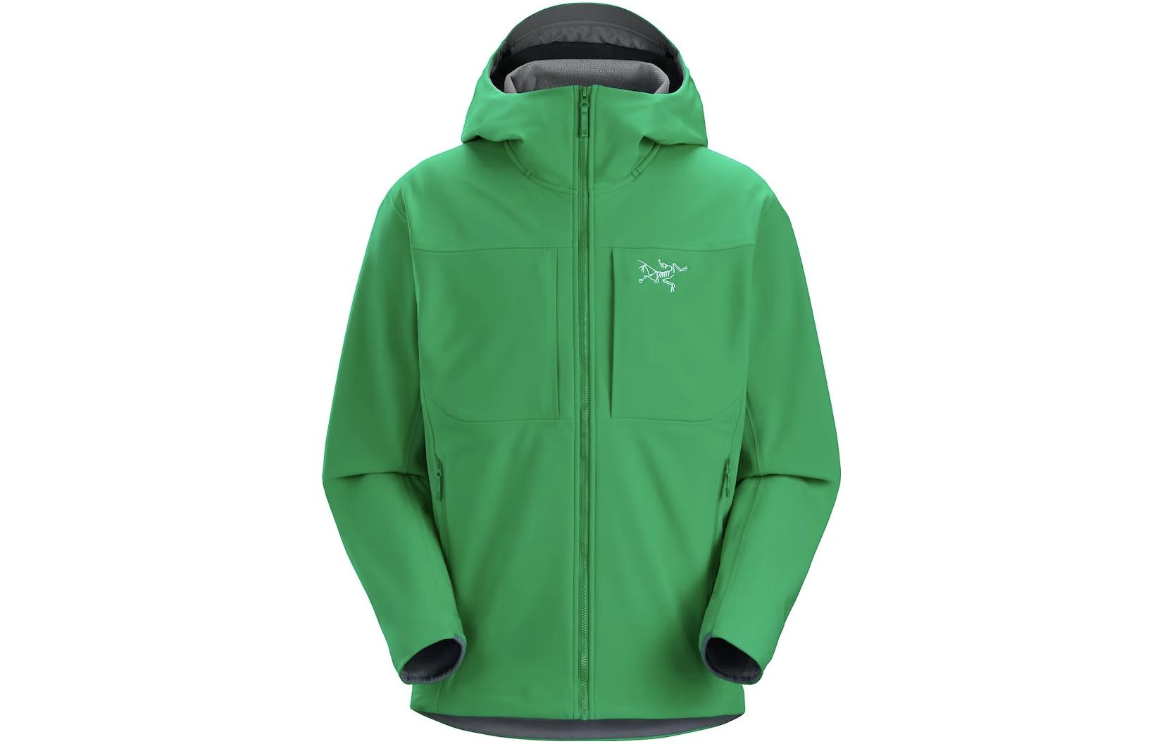 Мужская куртка Arcteryx Gamma MX Hoody (черные) — фото 32