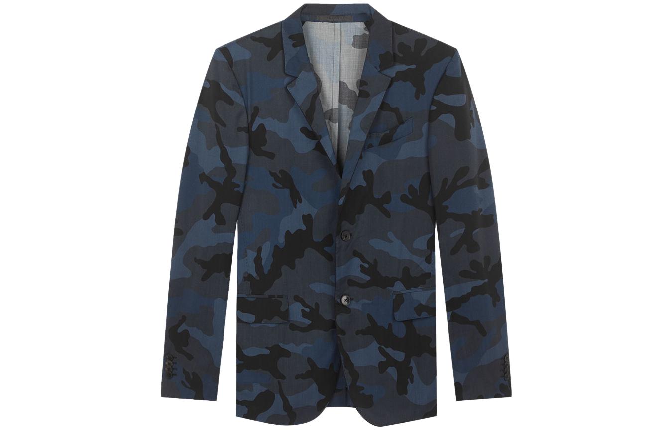 Мужской пиджак Valentino Camouflage (разноцветный)