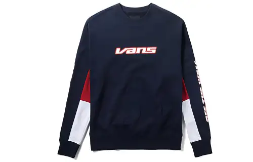 Vans Sweatshirts Unisex Crew Neck Moderate Regular
