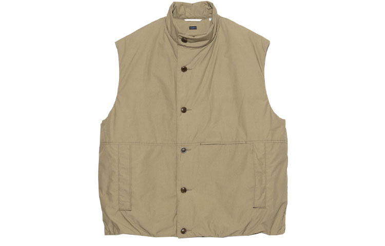 Мужской жилет nanamica Insulation Vest (хаки)