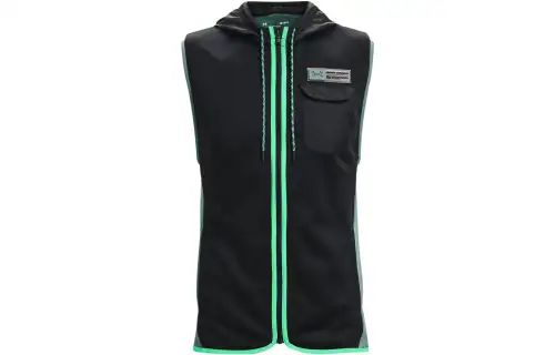 Under Armour Vests Men's Black Hooded Non Detachable Moderate Other