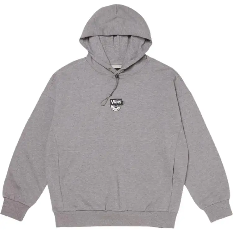 Vans Sweatshirts Men's Gray Hooded Moderate Regular