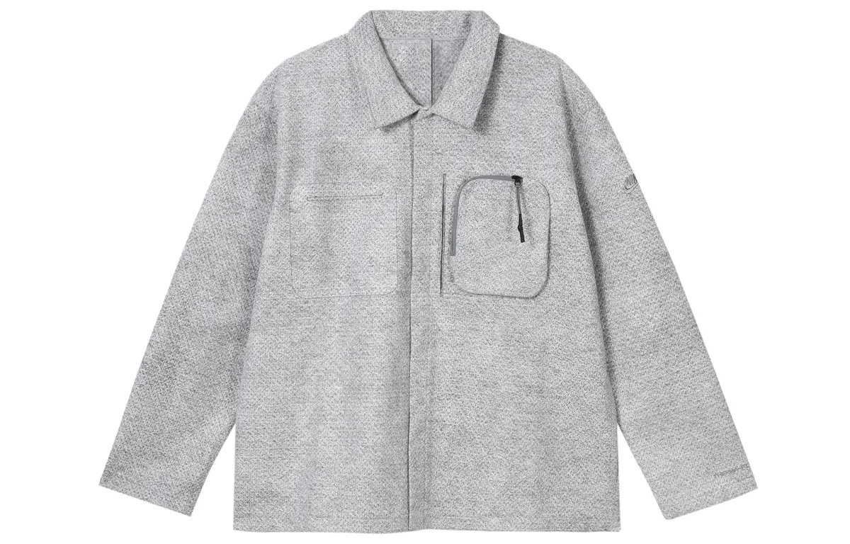 Nike Jackets Men's Cool Gray Lapel Moderate Other