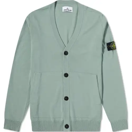 STONE ISLAND Knitwear Men's Gray Green
