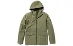 Timberland Windbreaker Jackets Men's Kassel Green Hooded Moderate