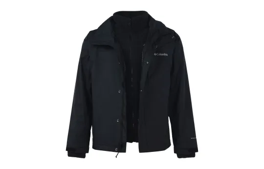 Columbia Waterproof And Windproof To Keep Warm Windbreaker Jacket Men's Black