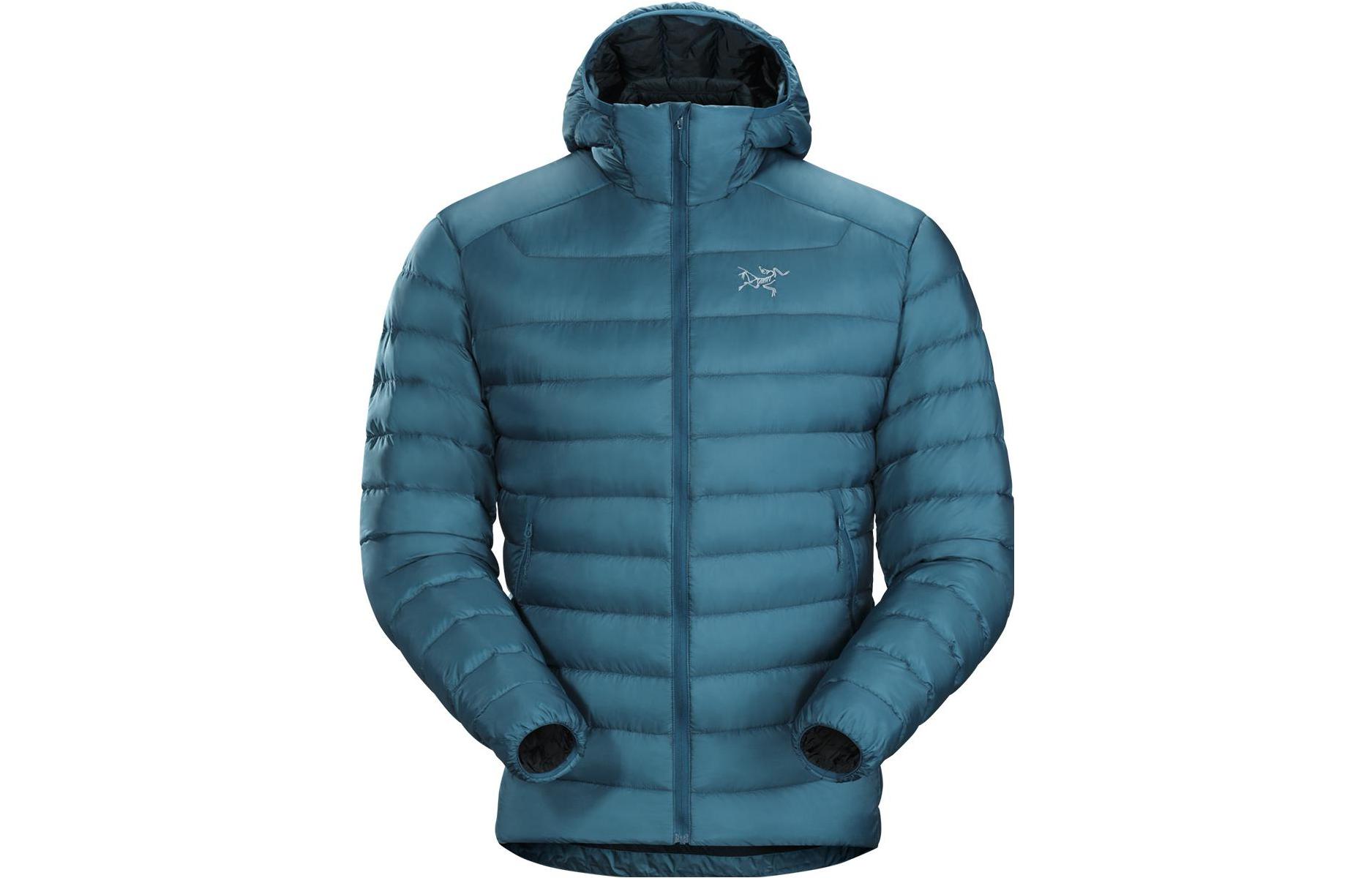 Мужской пуховик Arcteryx Cerium LT (черный) — фото 21