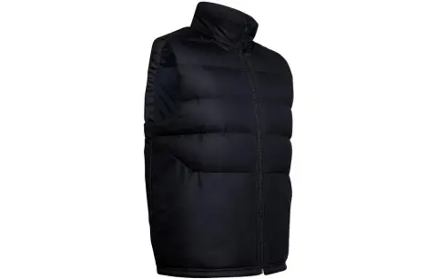 Under Armour Down Vests Men's Black Stand Collar Moderate