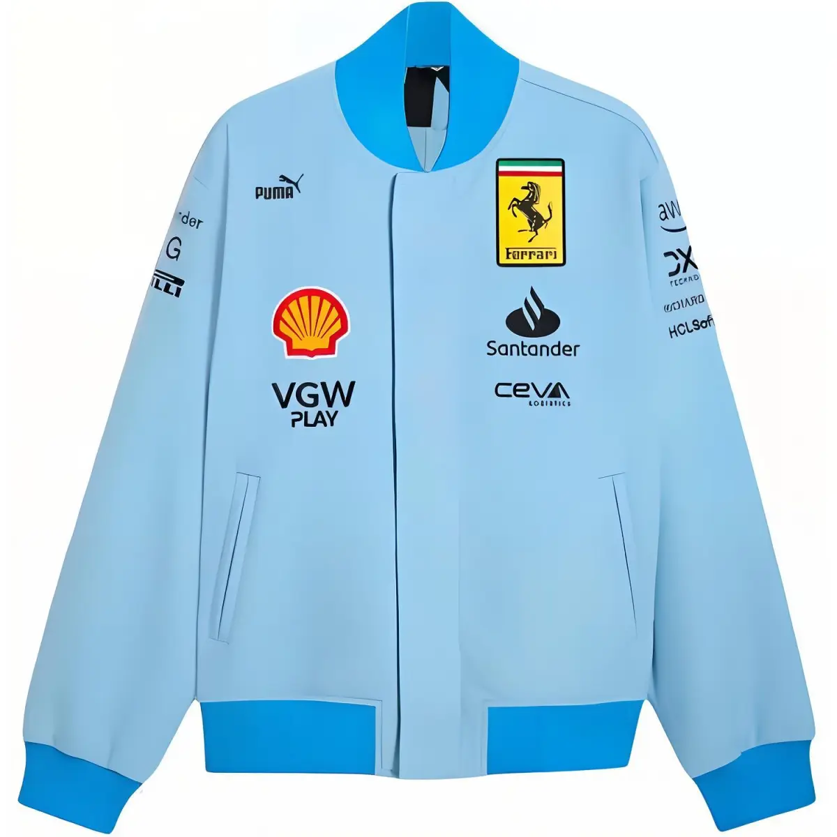 PUMA Ferrari Jackets & Coats Unisex Marine Blue