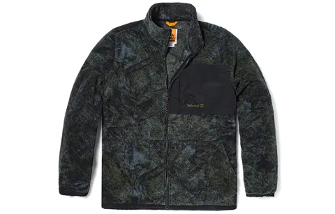 Timberland Fleece Clothing Men's Camouflage Mountains All Over Print