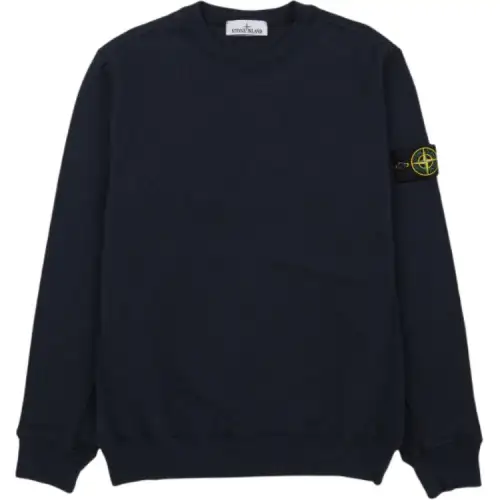 STONE ISLAND Compass Patch Crewneck Sweatshirt
