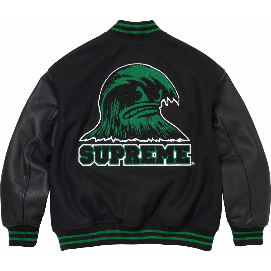 Supreme Wave Varsity Jacket