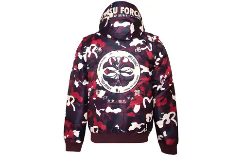 EVISU Down Jackets Men's Hooded Moderate Other