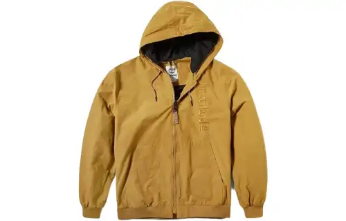 Timberland Jackets Men's Khaki Hooded Moderate Other