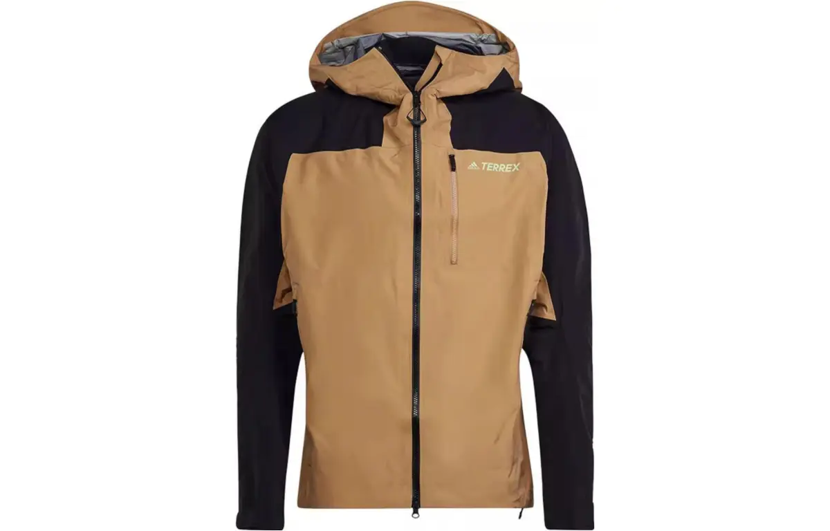 Adidas Techrock Waterproof, Windproof, Breathable, And Thermal Windbreaker Jacket Men's