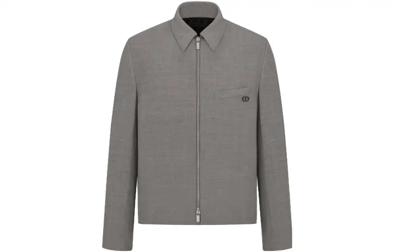 DIOR Jackets Men's Gray Moderate