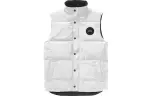 Canada Goose Down Vest Unisex Polaris White
