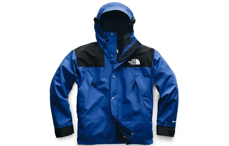 THE NORTH FACE 1990 Outdoor Hiking Waterproof, Windproof, And Rainproof Windbreaker Jacket Unisex Blue