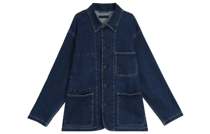 UNIQLO FW22 Denim Jacket Unisex Blue