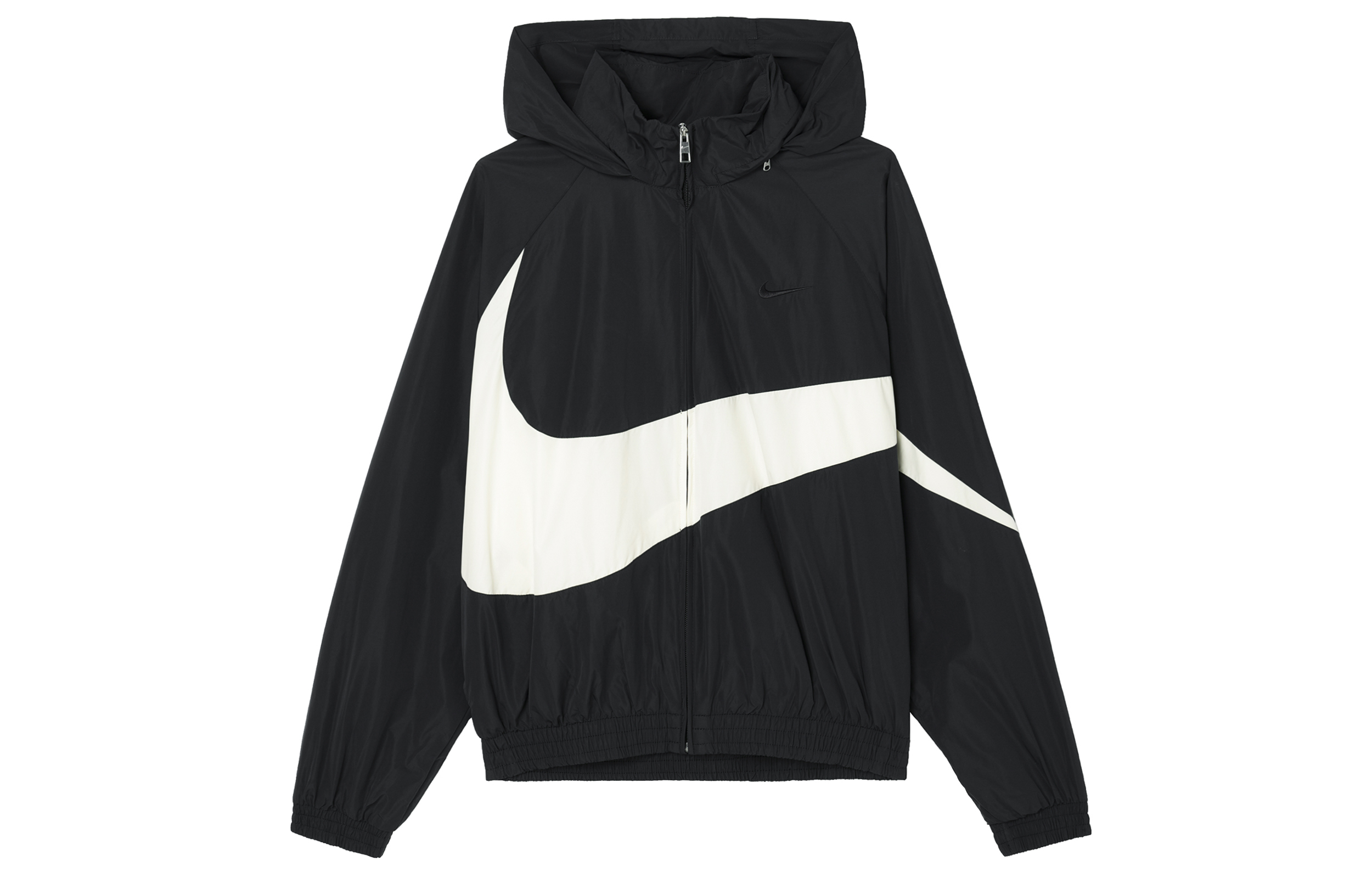 Nike Retro sports long-sleeve, black jacket, with your logo imprint