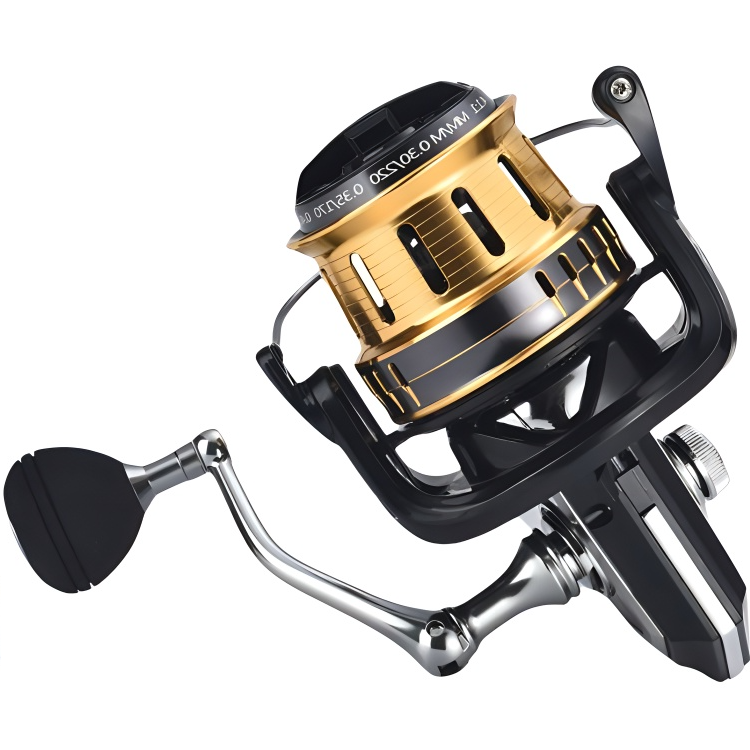 Kemailon fishing reel front unloading spinning wheel, gap-free sea rod anchor, sea fishing long-distance casting, seawater resistance and comfortable grip