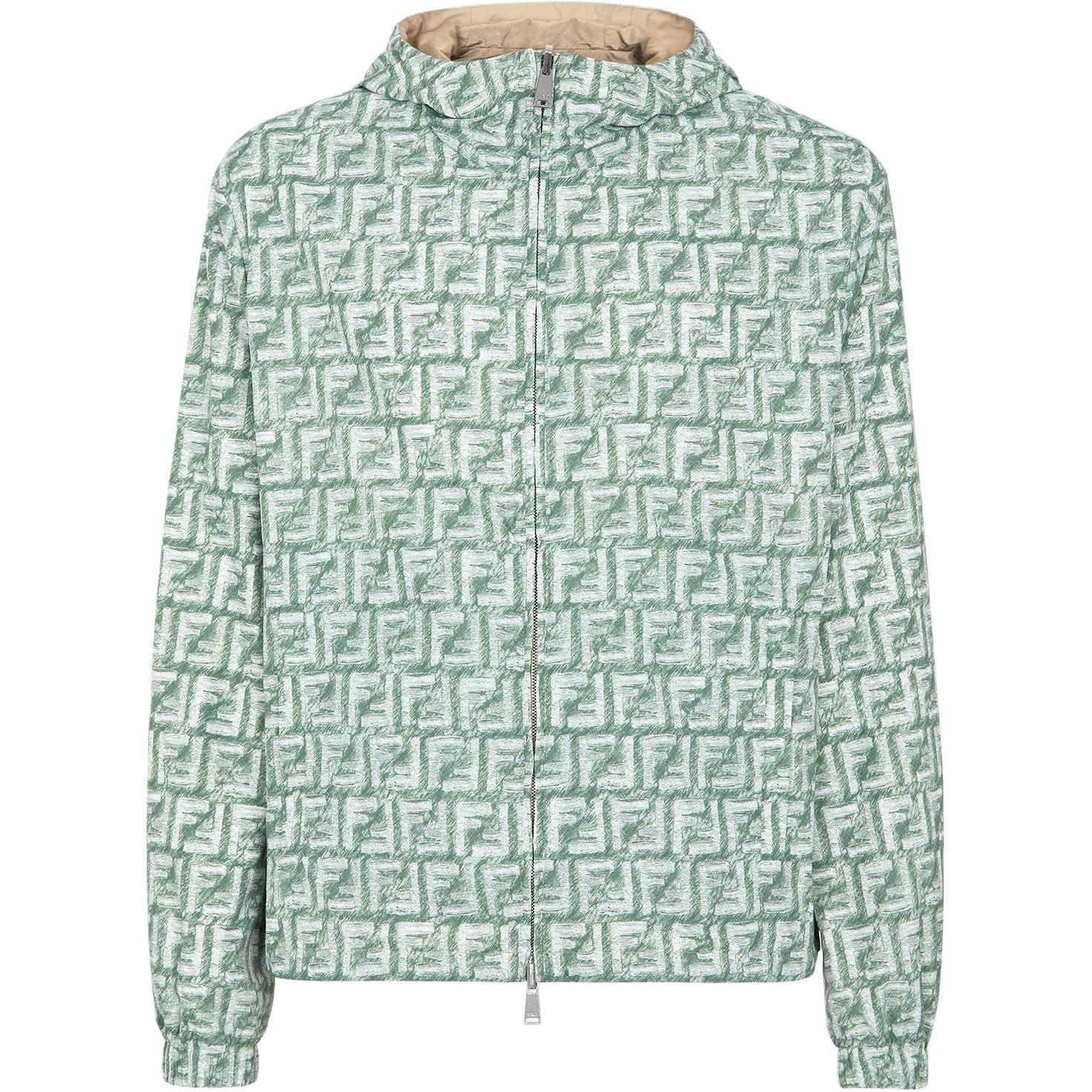 Мужская куртка Fendi (зеленая)