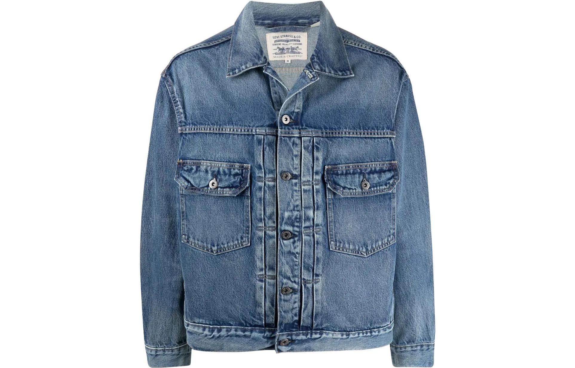 Levis SS22 Denim Jacket Men's Blue