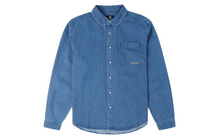 Мужская джинсовая куртка Converse Denim Jacket (синяя)