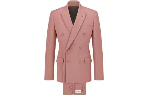 DIOR Homme Detachable Cuff Double Breasted Blazer