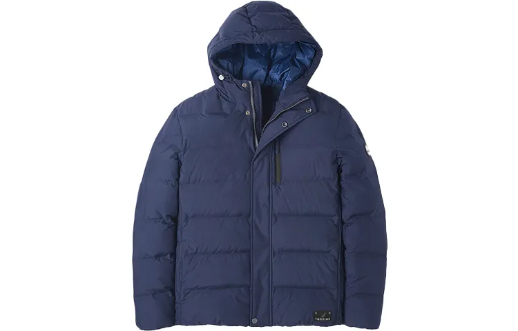 Timberland Down Jackets Men's Dark Sapphire Hooded Moderate Other