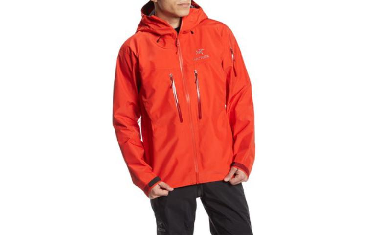Мужская куртка Arcteryx Alpha SV (черная) — фото 12