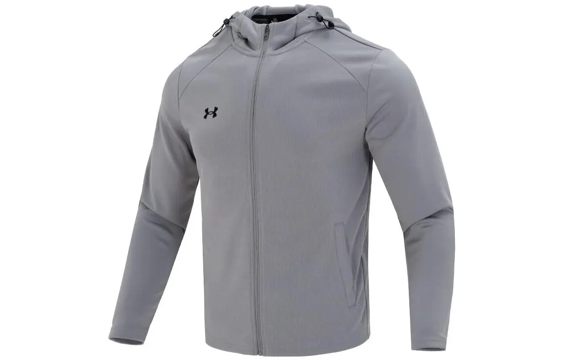 Under Armour Men's Sport Training Hooded Jacket Gray
