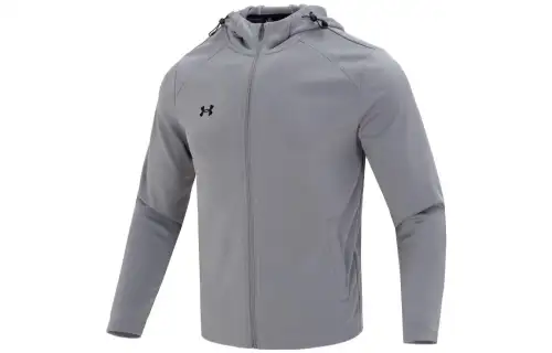 Under Armour Men's Sport Training Hooded Jacket Gray