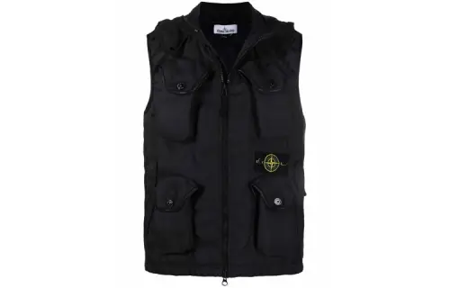 STONE ISLAND FW21 Vest Men's Black