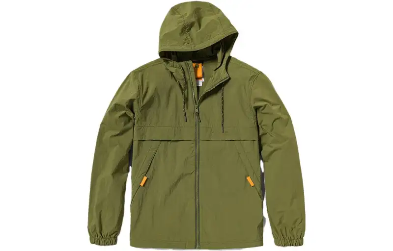 Timberland Jackets Men's Avocado Green Hooded Moderate Other