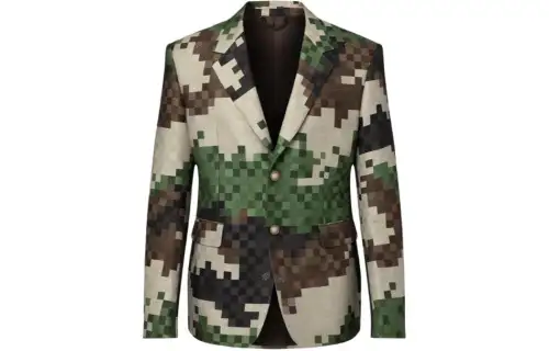 LOUIS VUITTON SS24 Business Suit Coat Men's Multicolor